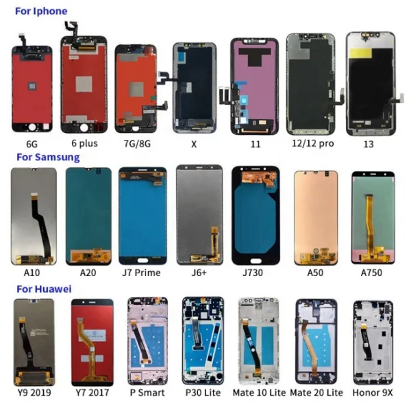 Cell Phone Parts LCD Display for Blackberry Z10 4G Version LCD Touch Screen With Frame