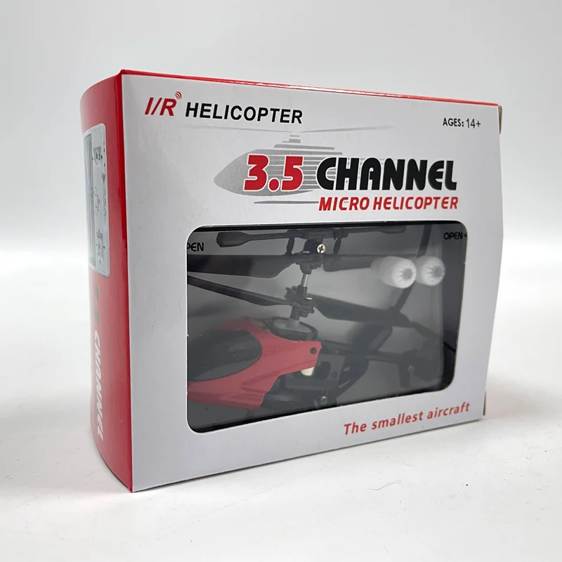 Mini Rc Drone Aircraft Qs5010 Infrared Flying Toy 3.5 Channel Micro