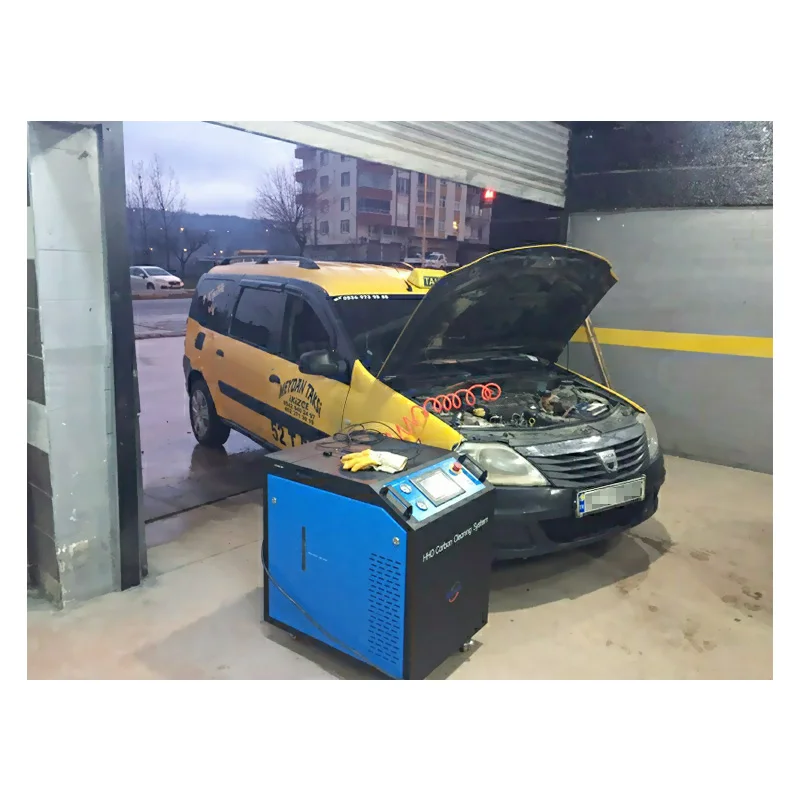 Engine Fuel Injector Cleaning Flush Machine Maquinas De Descarbonizacion Vehculos Decalaminage Hydrogen