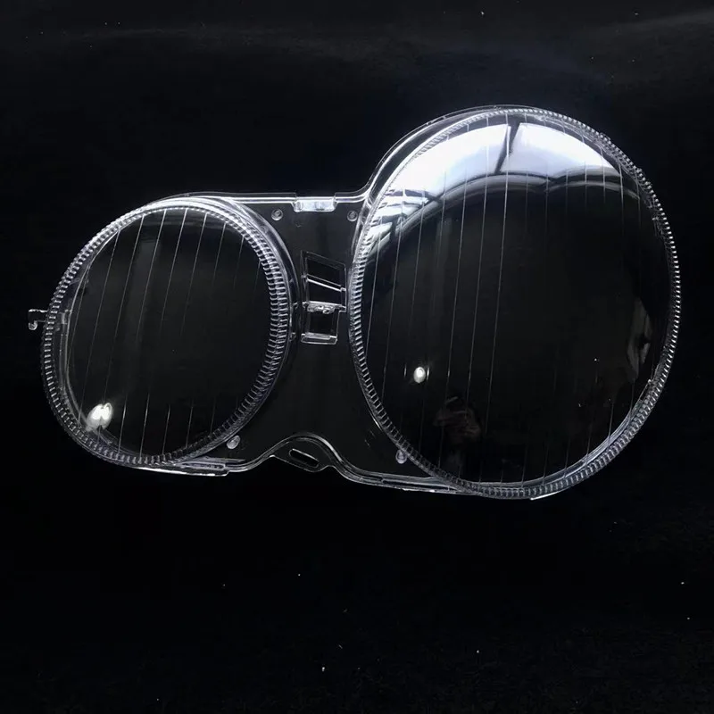 Penutup kaca lampu depan mobil untuk Mercedes Benz E class W210 E200 E240 E320 kaca penutup lampu depan 2001-2003