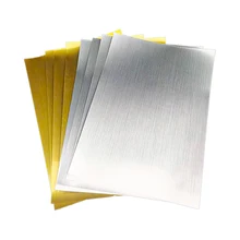 A3 Water-based brushed gold brushed silver film    inkjet printing consumables special film