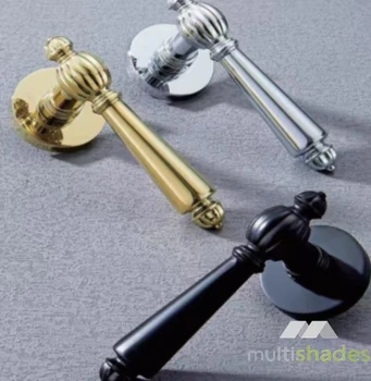 Elegant French-Inspired Interior Handles Interior Aluminum Zinc Handles Door Handle Concise Design Modern Design New Fashion