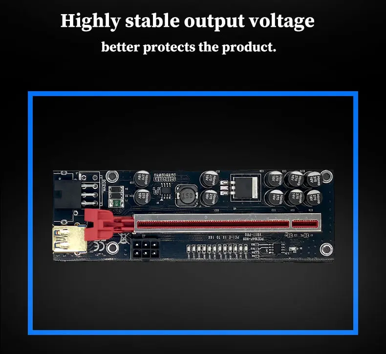AsiaHorse PCI-E 4.0 Riser Cable, PCIe 4.0 16x 200mm High Speed Flexible GPU Riser Cable, EMI Shielded 30 AWG, 25Gbps Transfer Rate, Compatible with 5.0/4.0/3.0 (200MM