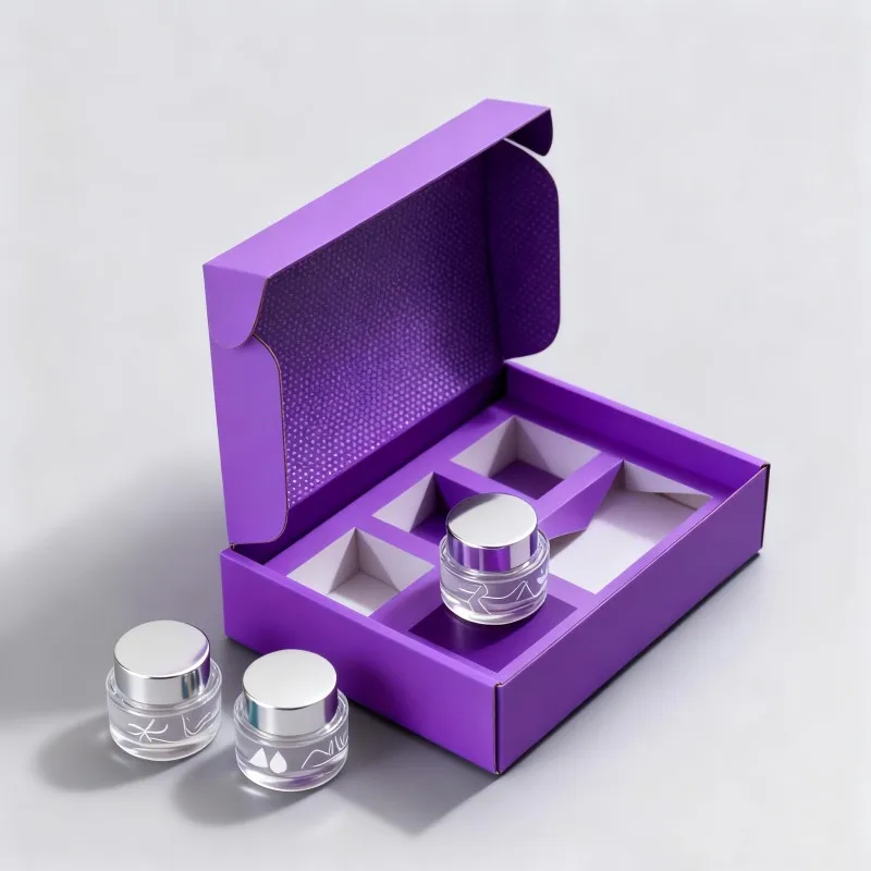 product factory custom logo digital printing corrugated cardboard paper cosmetic luxury packaging box perfume mailer shipping box-5