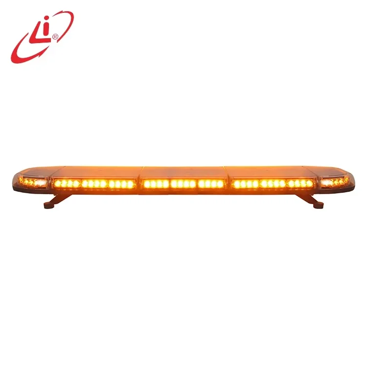 Barre lumineuse LED d’alerte d’urgence ultra-fine, homologuée ECE R65 classe 2 et R10, 88 W, IP67, vente en gros LYAF