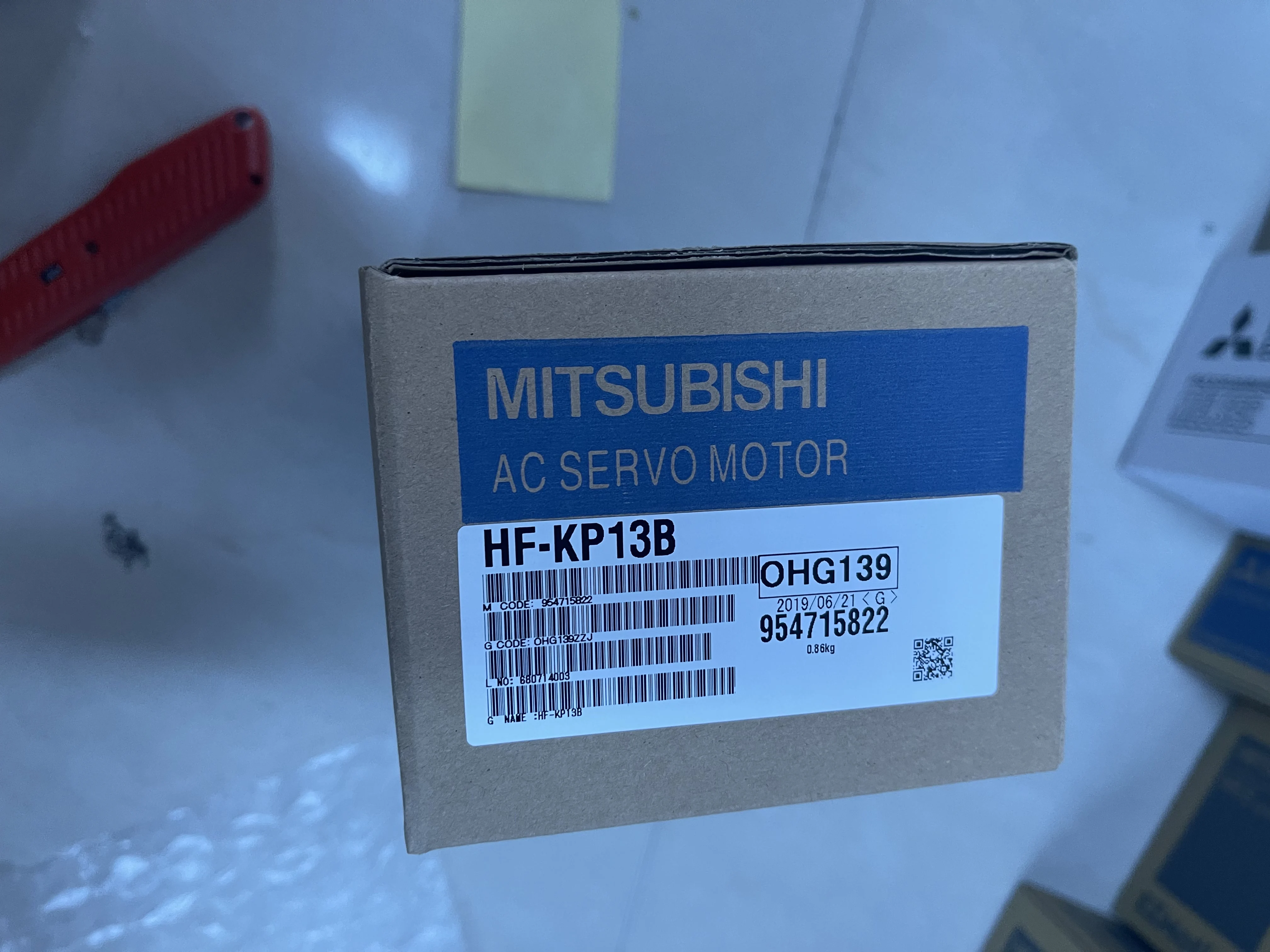 Mitsubishi AC Servo Motor HF-KP13B Mitsubishi AC Servo Motor HF-KP13B