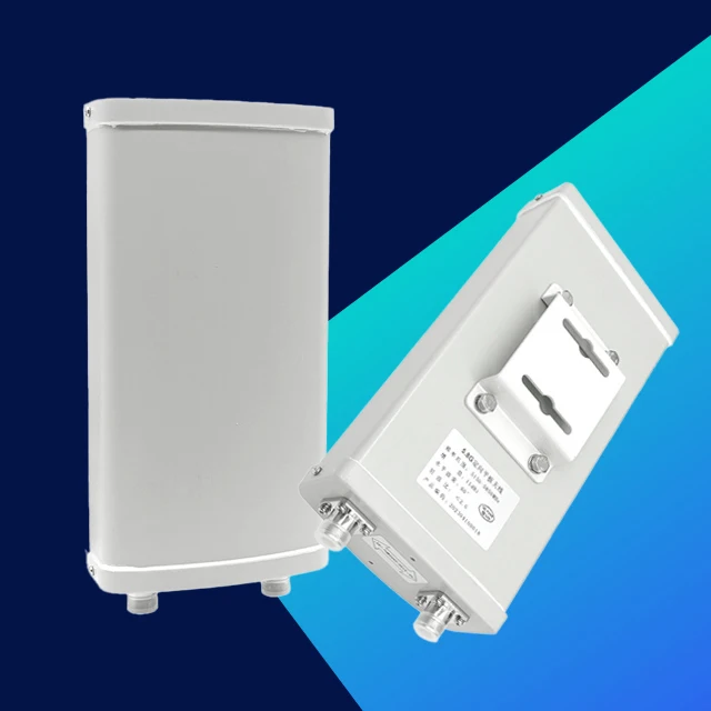 2-Port Dual Polarized High Gain 15.5/18dBi Sector MIMO Antenna, 120° H-Beam, for 5GHz(5150-5850MHz) PtMP & WiFi