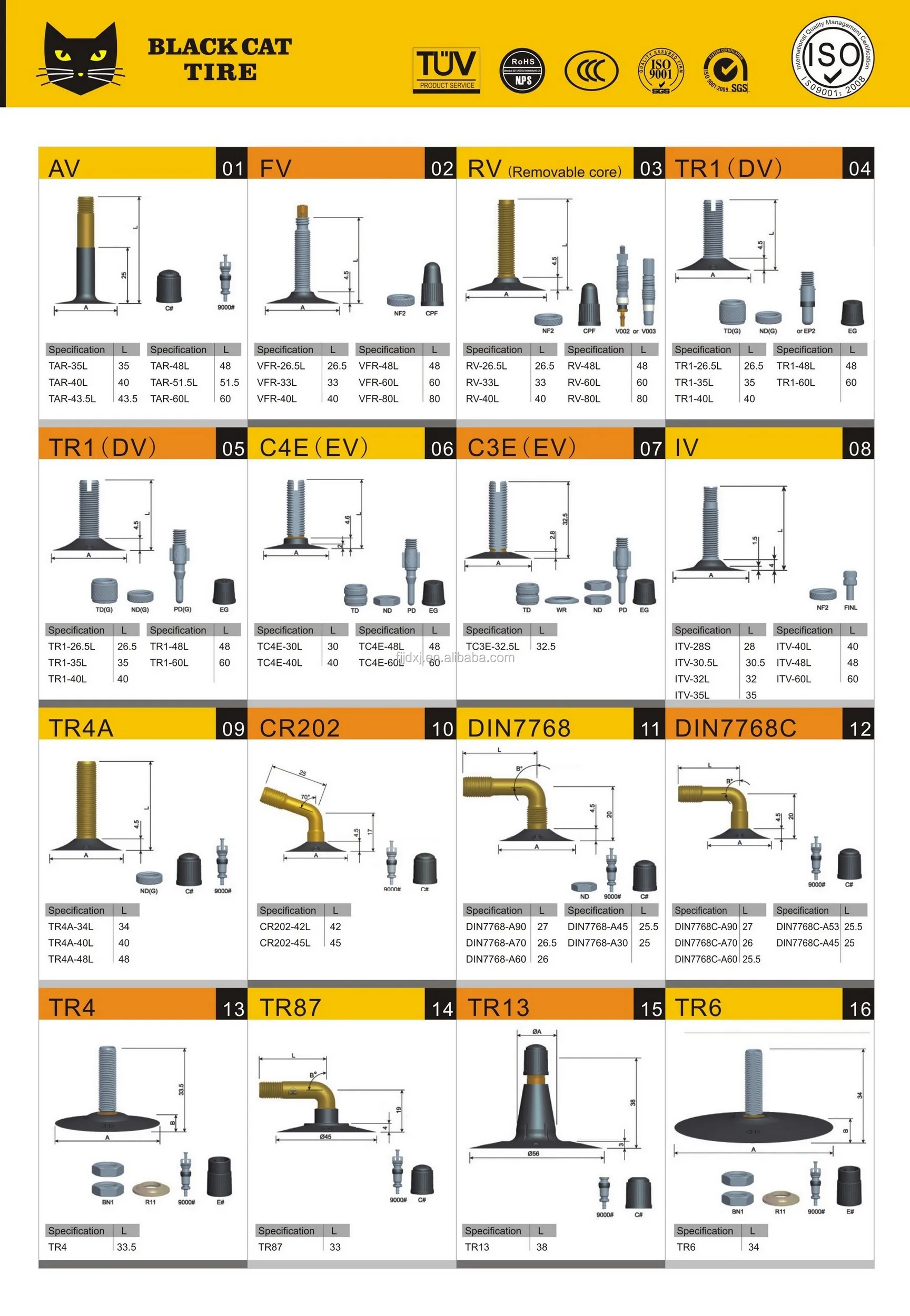 TUBO BICICLETTA PERMANENTE Tubo Interno Pneumatici Interni Tubi Strada