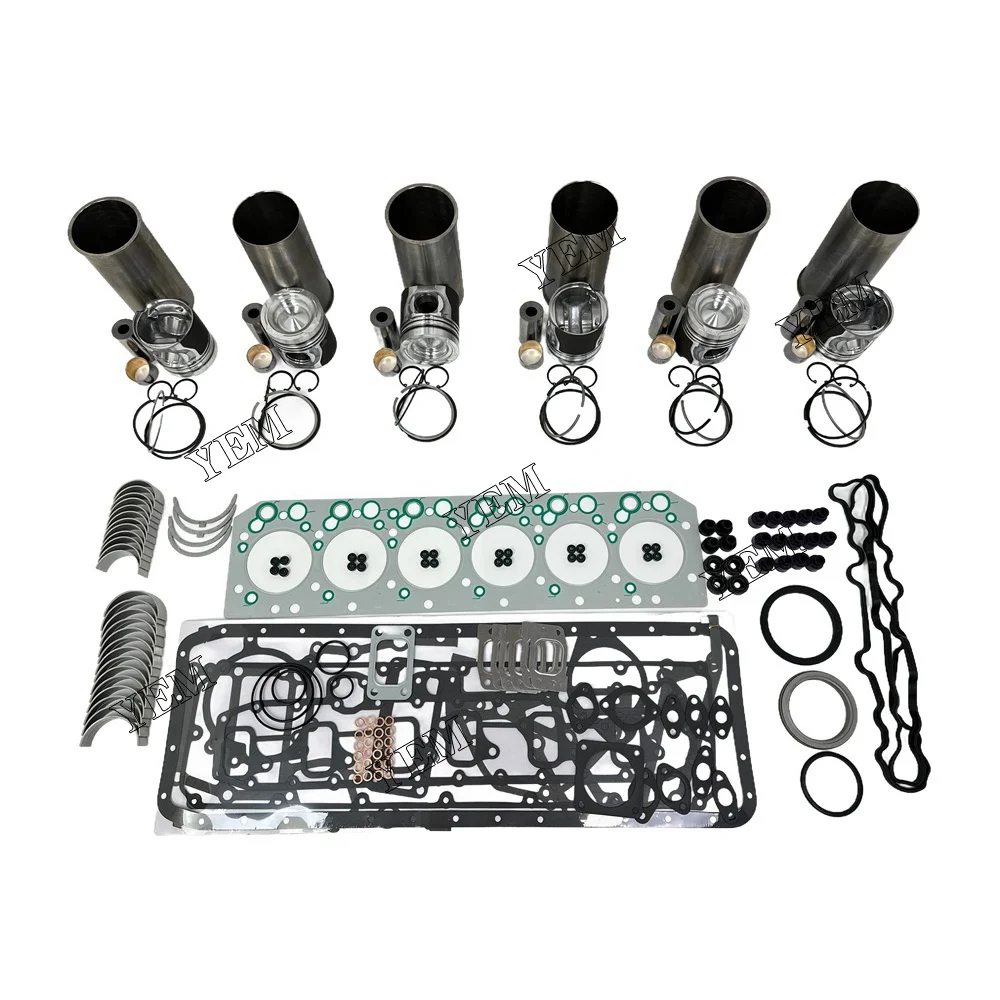 Overhaul Kit With Bearing Set Fit for Doosan Develon DL06 Engine 5