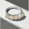 round side-stone ring