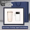us-style coffee cup power bank-white