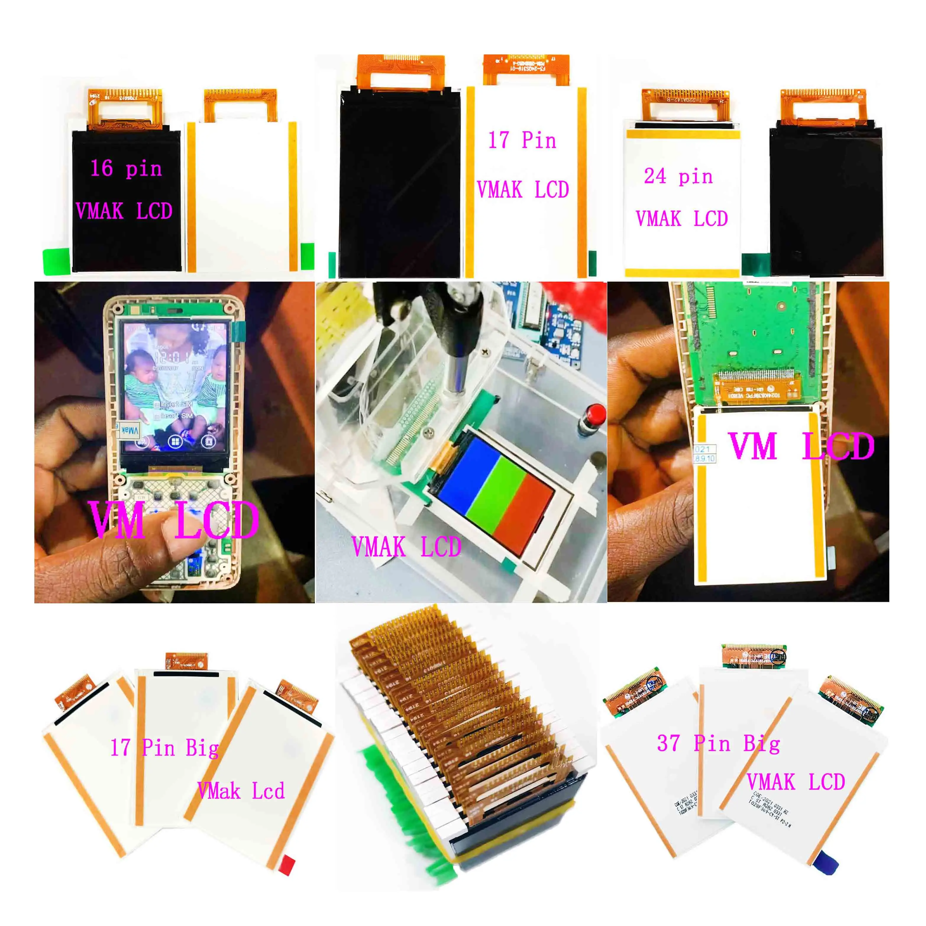 Factory Hot Selling Pin Lcd Screen Digitizer Assembly