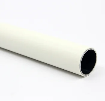 Chinese Supplier lean tube Industrial 28mm PE profile white lean Pipe/tube for wokshop