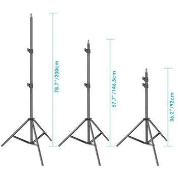 Neewer 18-inch Outer Dimmable SMD LED Ring Light Lighting Kit  for Camera Photo Studio Makeup YouTube  Video Shooting detail image