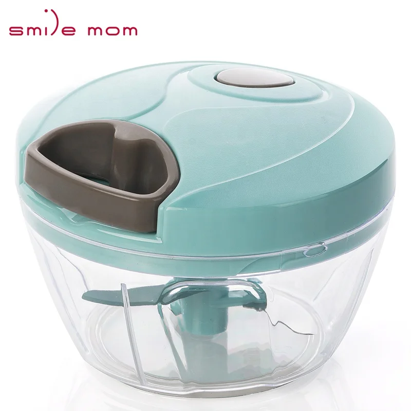 
 Hot Selling Hand Held Vegetable Manual Mini Food Processor Swift Chopper  