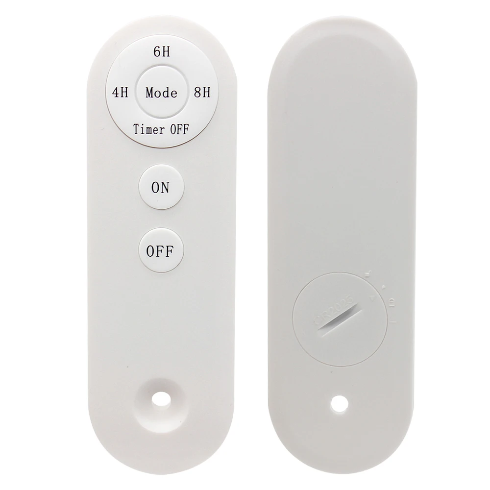 White Color 7 Keys Remote Control for Treadmill IR 433MHZ 2.4G Version Support Customize
