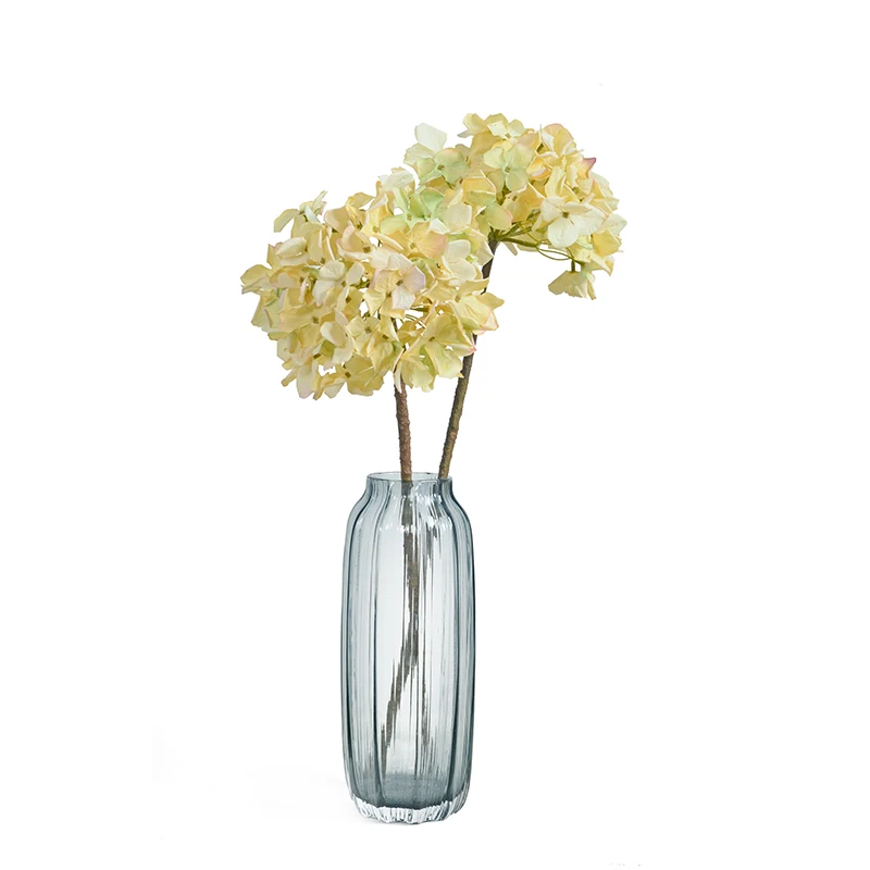 Hortensia De Seda De Alta Calidad,Flores Falsas De Tallo Largo Para  Decoración Interior,Precio Barato - Buy Flor Hortensia Artificial,Hortensia  Flores De Seda,Flor De Hortensia Product on 