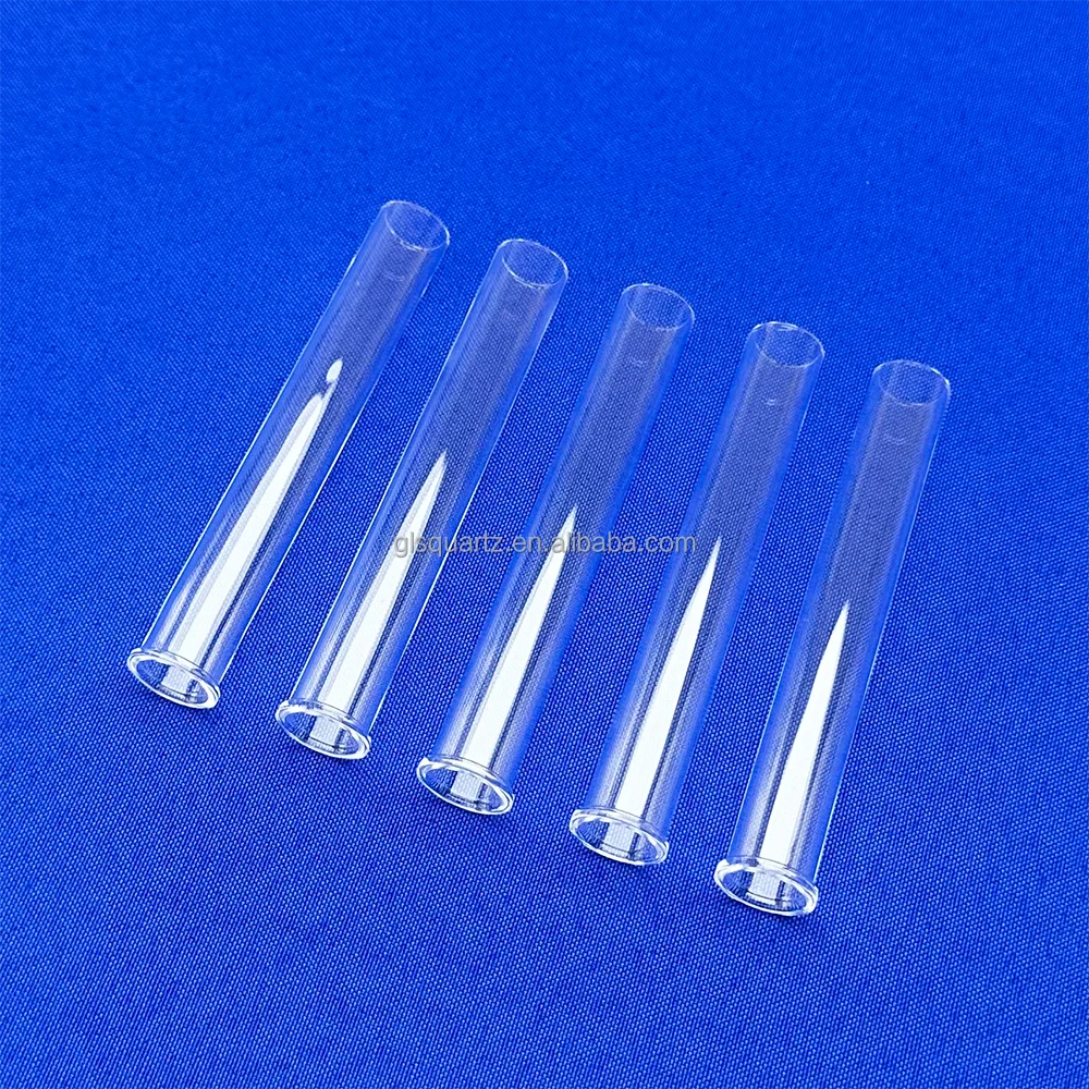Customized Factory pyrex Quartz Polishing Borosilicate Glass Tube Heating Tube Oil burner Glass Pipe