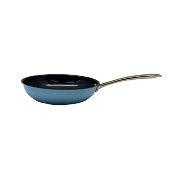 Stainless Steel 304 Blue 24/28cm  Non-Stick Frying Pan