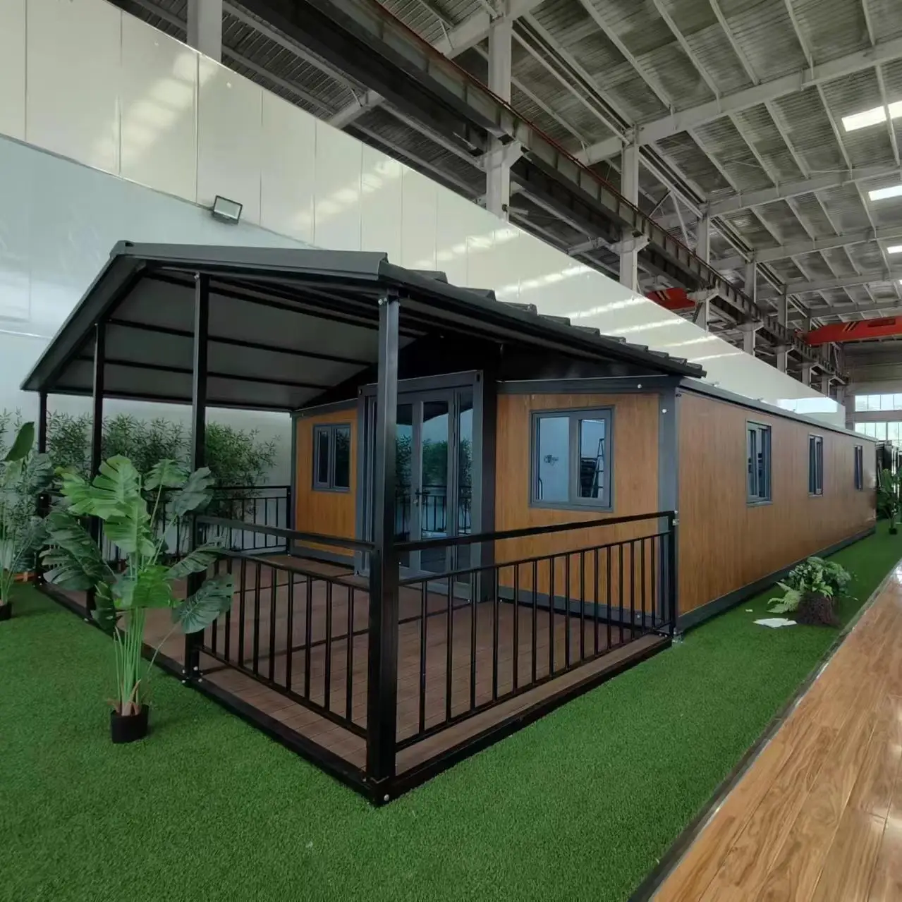 Expandable House 40ft Prefab Shipping  Container House Movable Prefabricated House