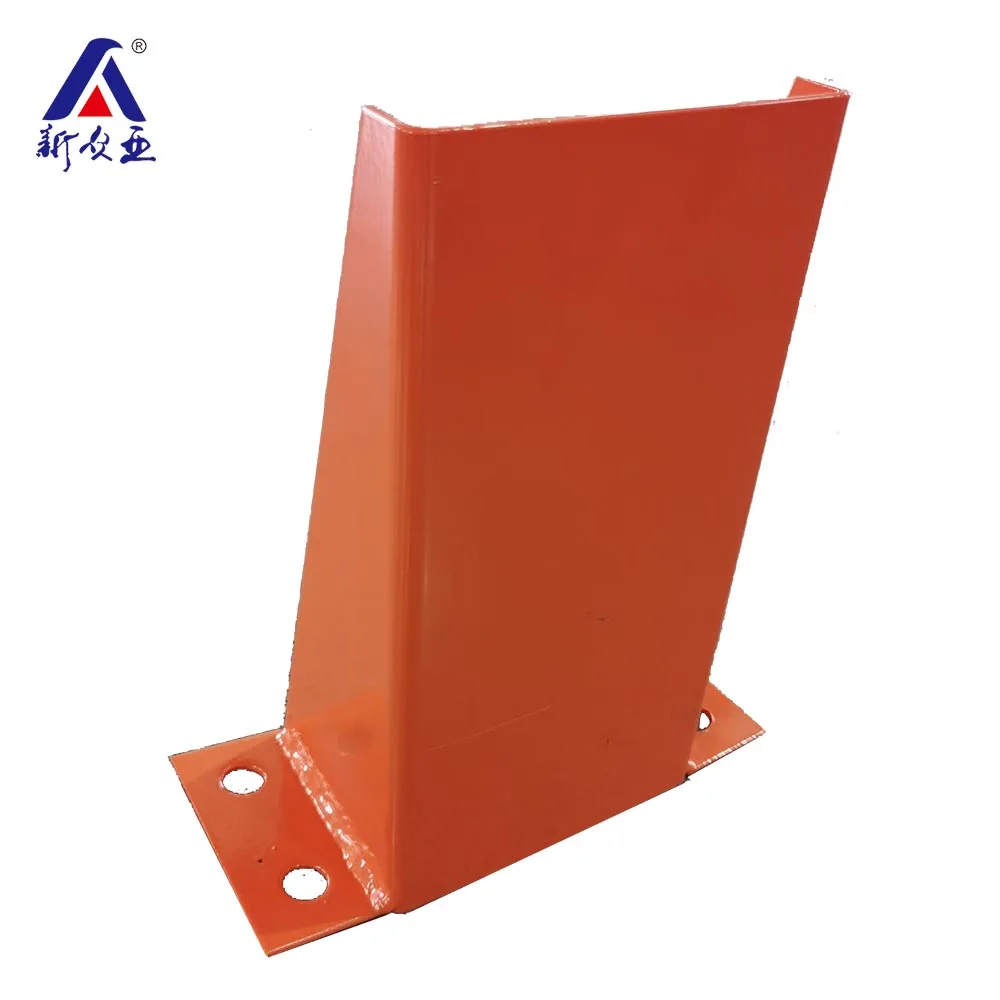 China Manufacturer Industrial H300mm Steel Pallet Racking Protectors Metal Column Guard Upright Frame Protector