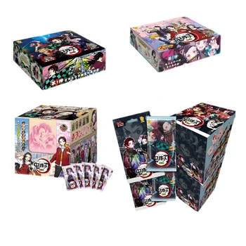 Japanese Anime Wholesale Game Cards Thickened TR 3D Demon Slayer Anime Collection Cards