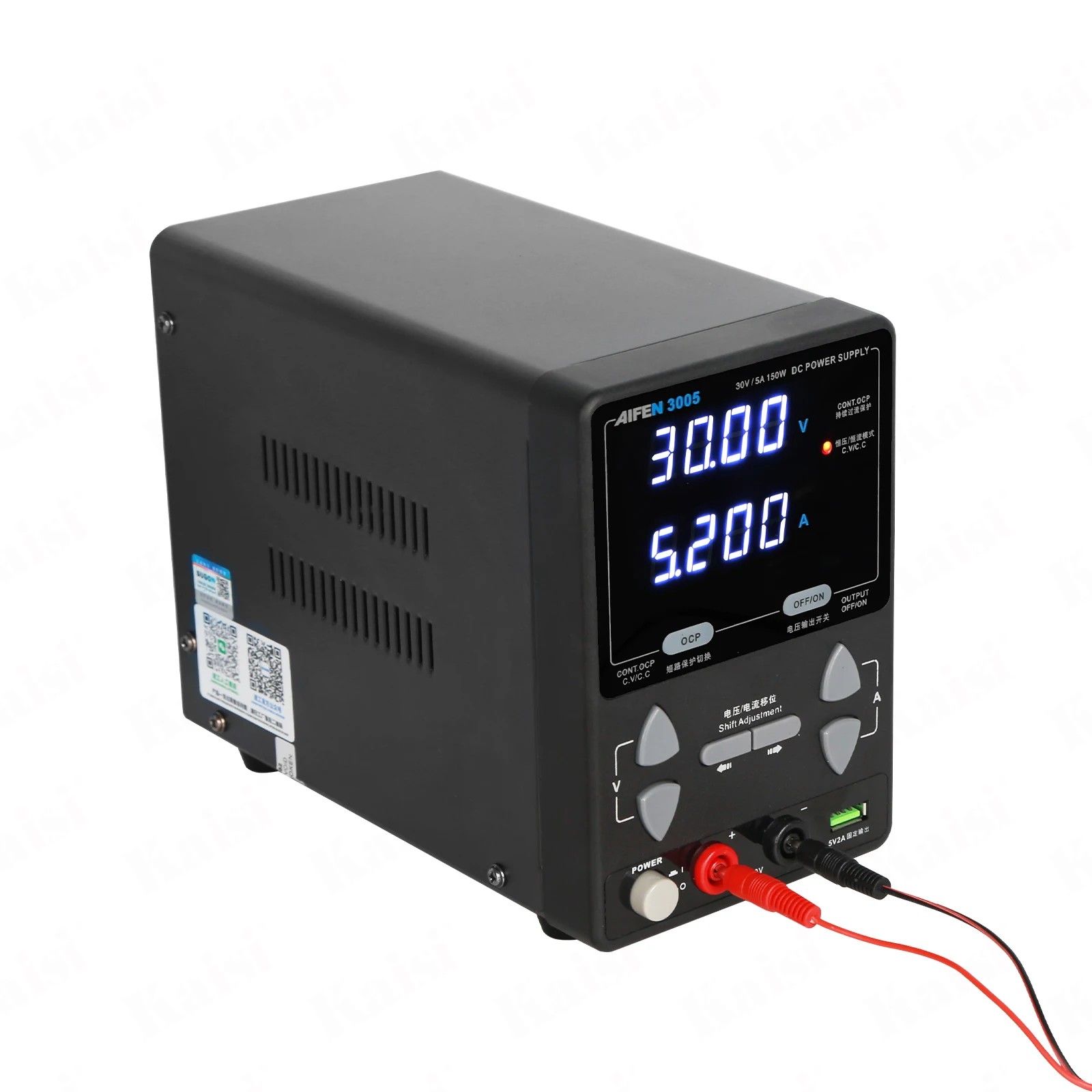 #直流安定電源　3005　DC０～30v　5A 直流安定化電源 DPS-3003/DP-3005 | 工業設備測定器 - 製品情報