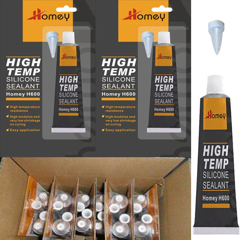 Homey H600 Hightemp Gasket Marker Neutral Cure Silicone Sealant Buy