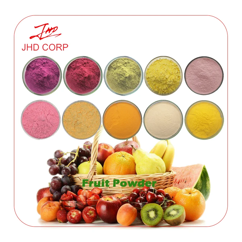 Plant Extract Manufacture Bulk Organic Natural Instant Water Soluble Fruit Juice Powder for Drink