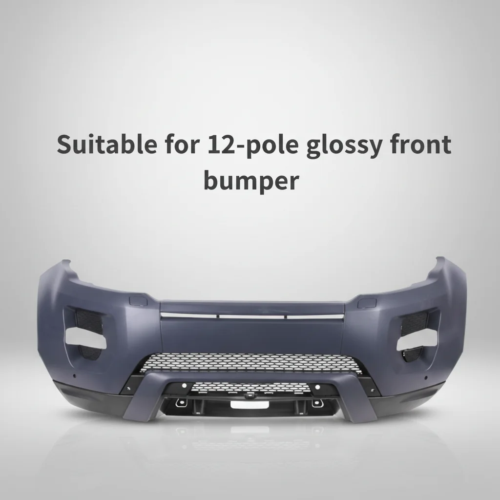LR048544-B/038565 Customizable Primed OE Car Parts Car Front Bumper Replacement for EVOQUE DYNAMIC 2012-2015 Silver