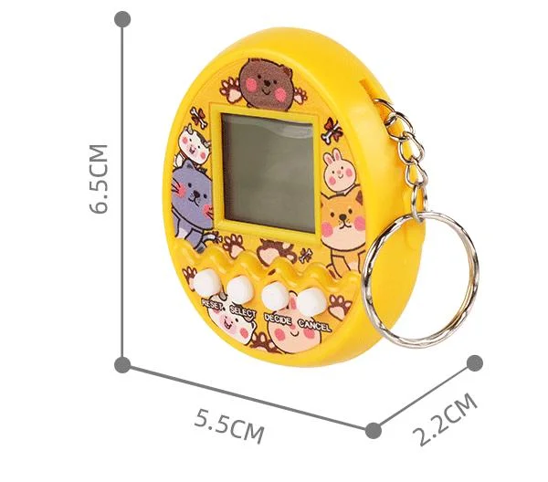 Мини портативные электронные игры Tamagotchi цвет