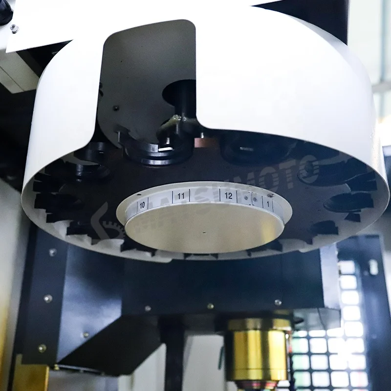 Small Vertical CNC Machining Center 3 Axis XH7124/XH7126 Heavy Duty Milling Machine BT40 Spindle Competitive Price XK7126 Model