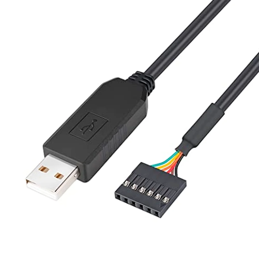 USB to UART Cable Supports +3.3V UART Signals TTL-232R-3V3  6 Pin SIL