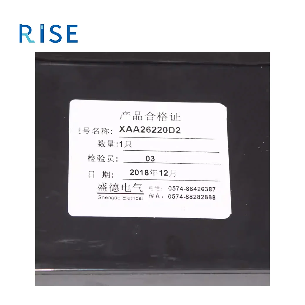 RISE Escalator Part Walkway Key Switch Box Escalator Emergency Stop Key Switch Box Control Panel XAA26220D2
