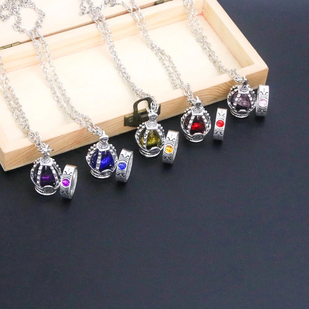Puella Magi Madoka Magica Necklace Jewelry Gift Soul Gem Pendant