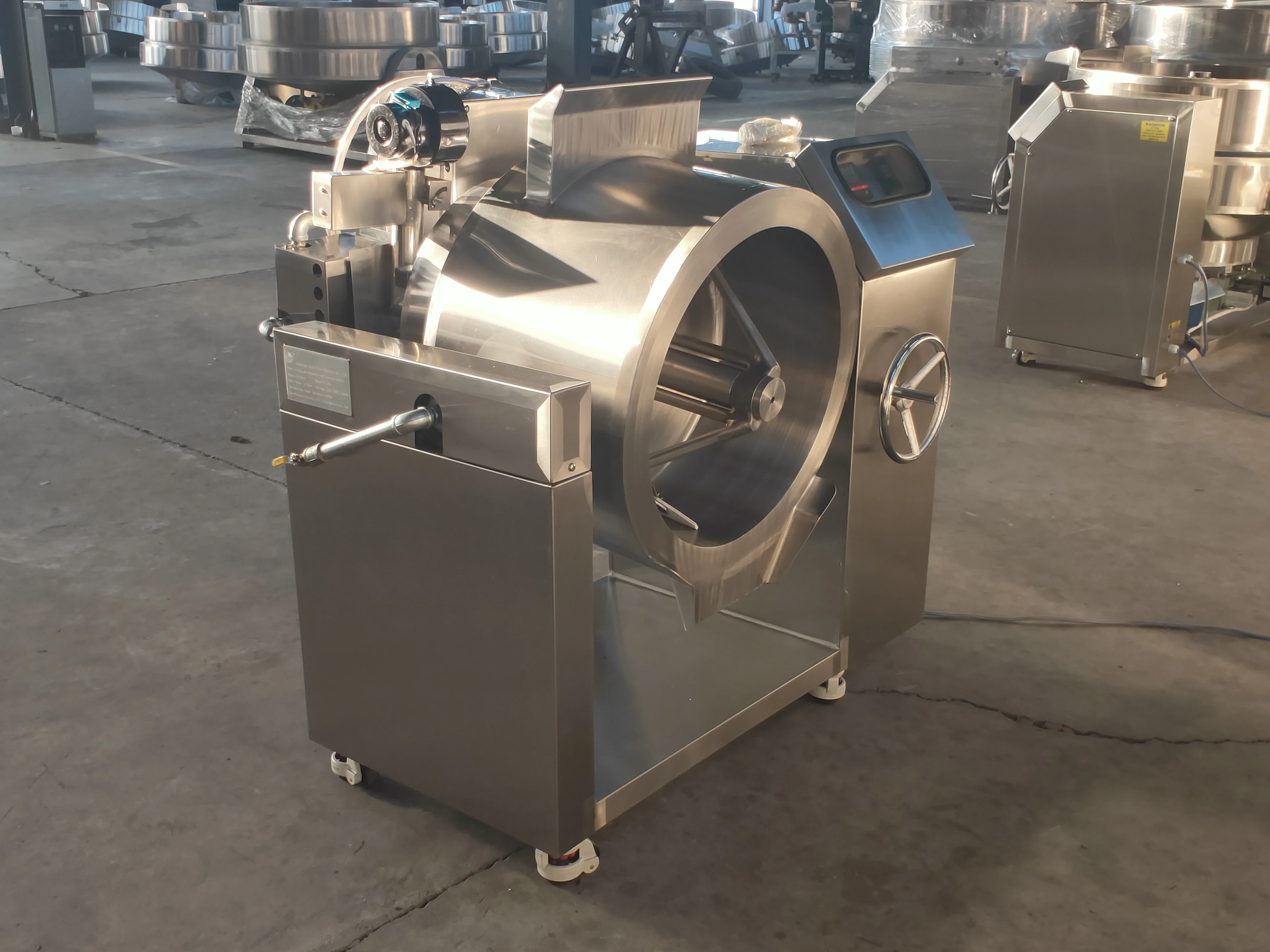 Jiali machine Food processing industrial jacketed kettle cooking mixer machine