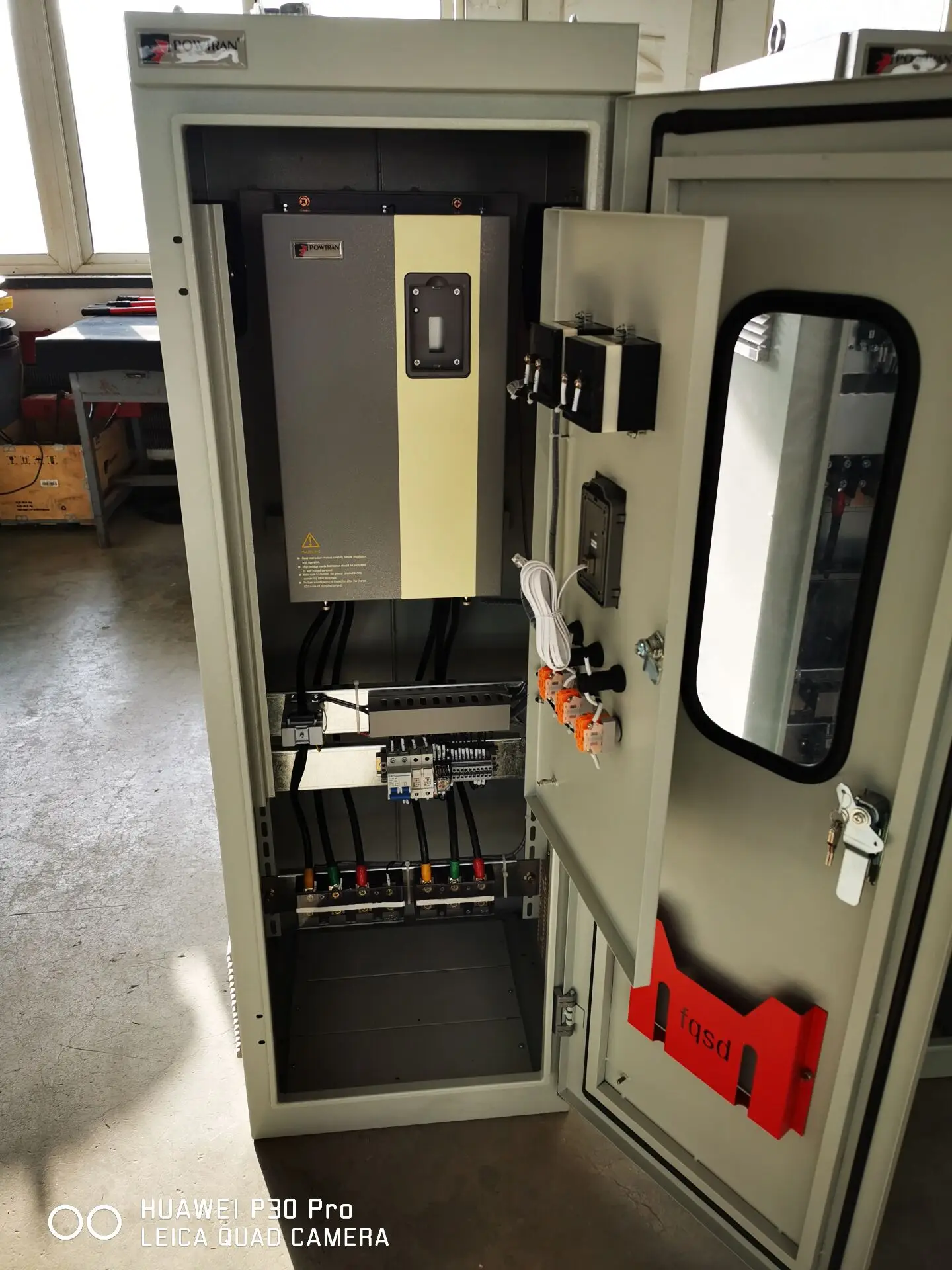POWTRAN PI500 Inverter Control Panel IP20 IP54 250kW 280kW Integrated VFD Control Cabinet