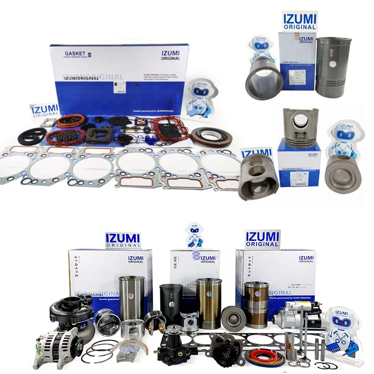 IZUMI ORIGINAL QSK45 Overhaul Rebuild Kit Diesel Engine Parts For CUMMINS