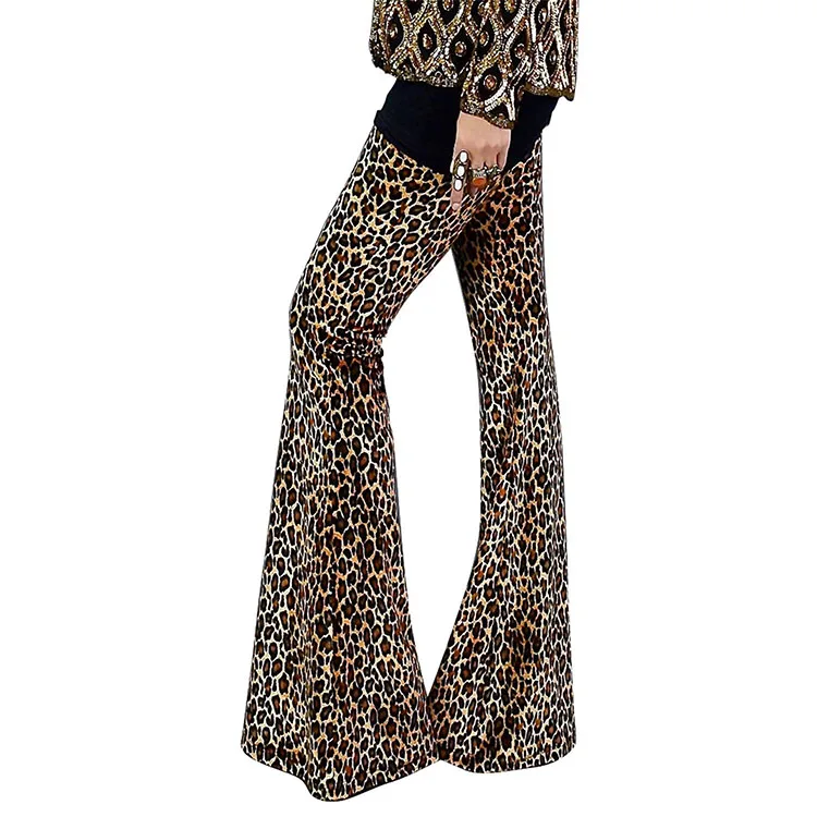 Cheap Ladies Leopard Animal Print Women's Usa Boho Solid Hippie Wide Leg  Flared Bell Bottom Pants - Buy Casual Loose Wide Leg Pants,Ladies Bell  Bottom Pants,Ladies Wide Leg Pants Product on Alibaba.com