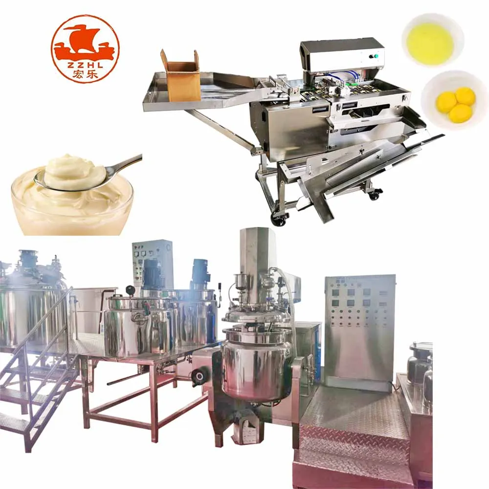Electric Egg Homogenizer Mayonnaise Making Machine Vacuum Emulsifying Mixer Pump Homoginiser