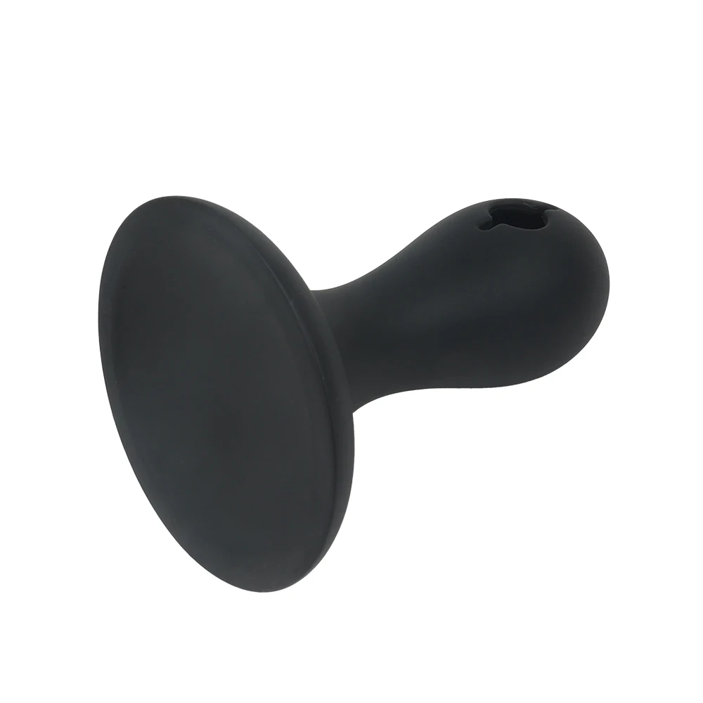 Silicone Anal Plug Glass Ball Inside Butt Beads Sex Toys for Women Men Gay Clitoral Massager G Spot Stimulation Muscles Trainer