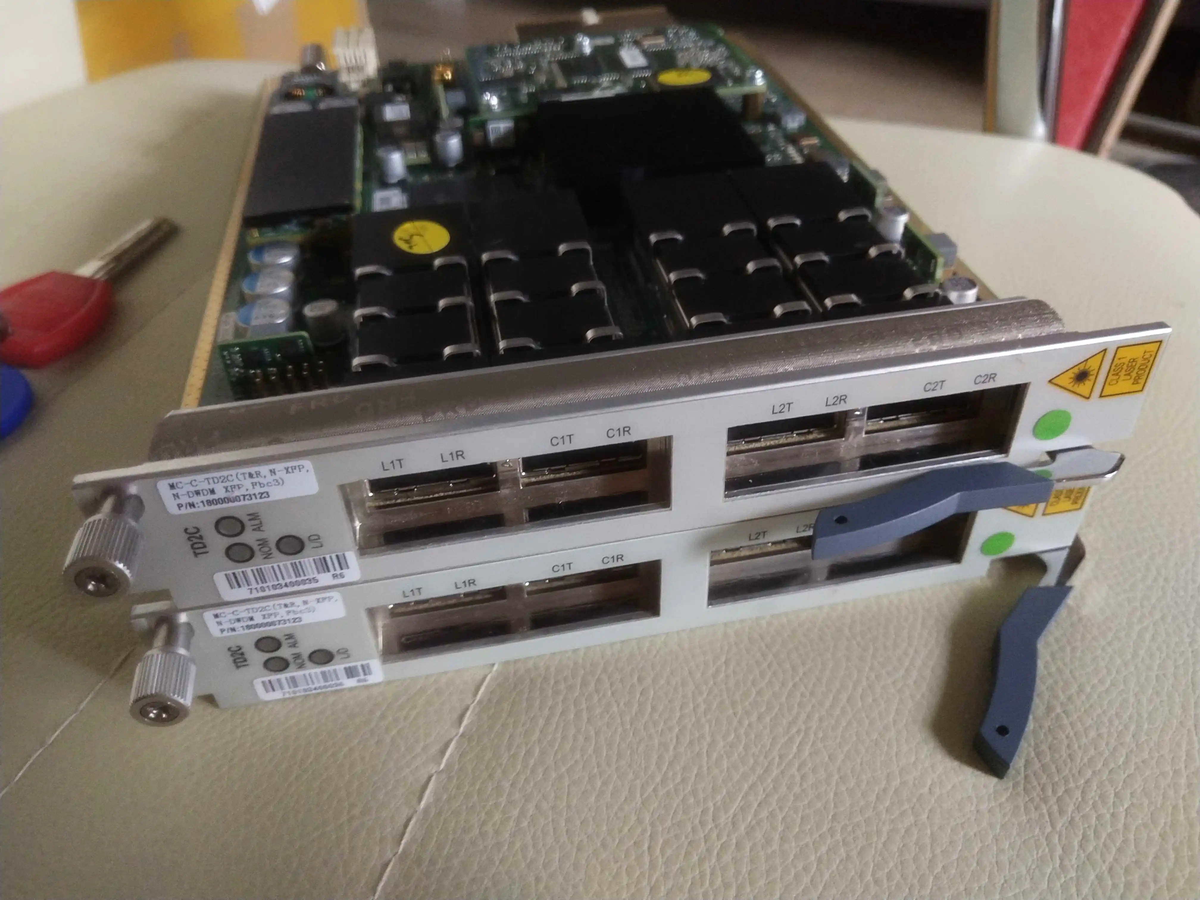 ZTE DWDM OTN ZXMP M721 TD2C Transponder - 2 Ports 10gb/s