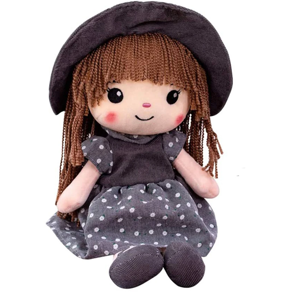 Bprtcra Simpatica Bambola di Peluche Ragdoll, Carino da Regalo Peluche dellanimale farcito Giocattoli, Cartone Animato Ragazza Bambola Giocattoli di Peluche per Bambini Ragazze Regali, 45cm,Type A