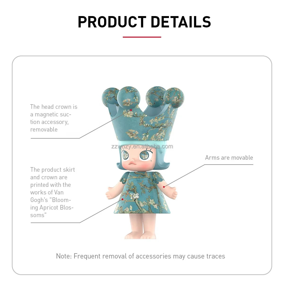 Shop Our Hot Sale POP MART MEGA ROYAL MOLLY 400% Almond Blossom