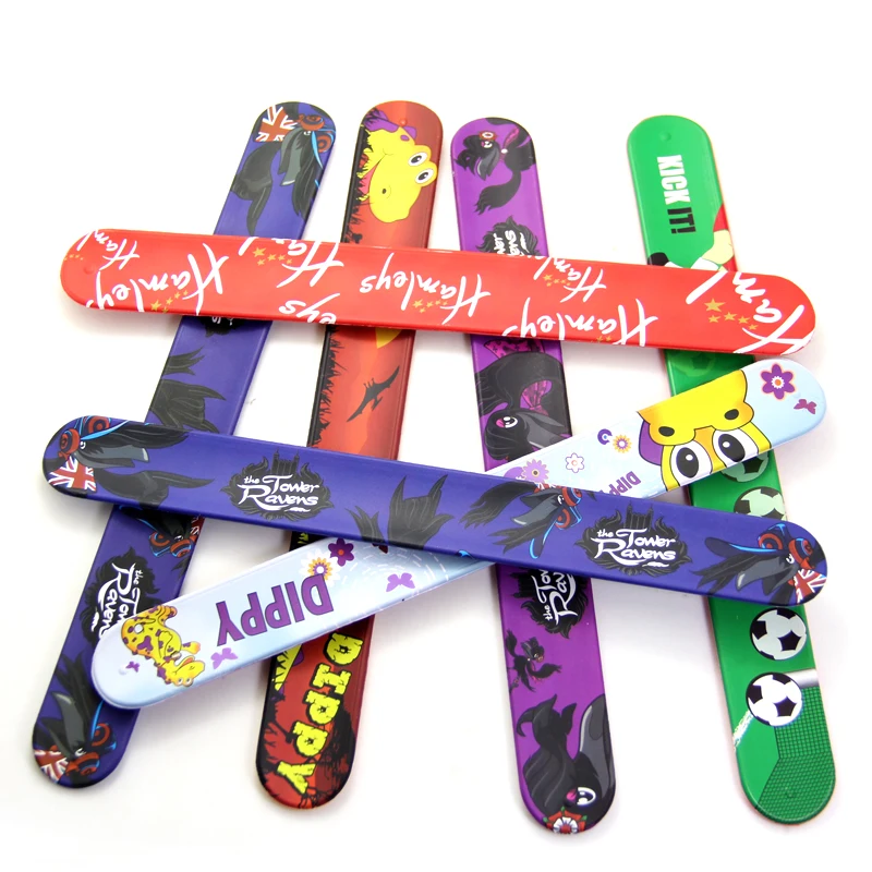 Slap Bracelets Custom Logo Silicone Slap Bracelets Luminous Rubber Wristband Glowing Silicone Snap Wristband
