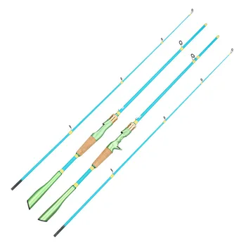 Lure Rod Set Carbon Fiber Medium Action Long-Distance Casting Carp Ocean Beach Fishing Straight Handle Full Set Rod – Rod – view 2