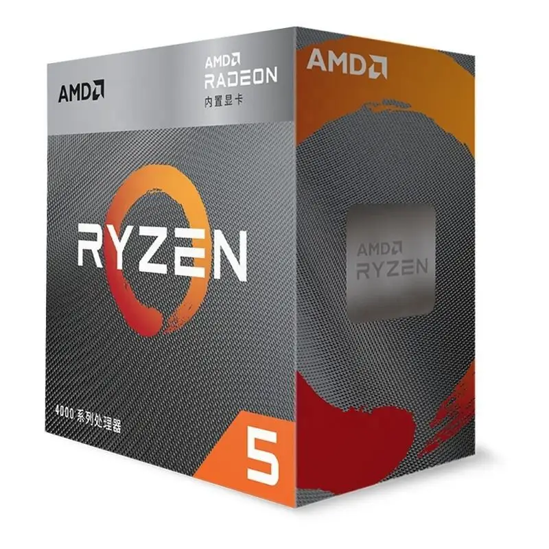 Original new AMD R5 5500 CPU for desktop computers, six-core, 4.2 GHz, AM4 socket.