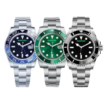 New Casual Luxury 40MM Man Wristwatch Automatic Mechanical 2813 Movement Watch High Quality Wristwatch Dress Mens Watches