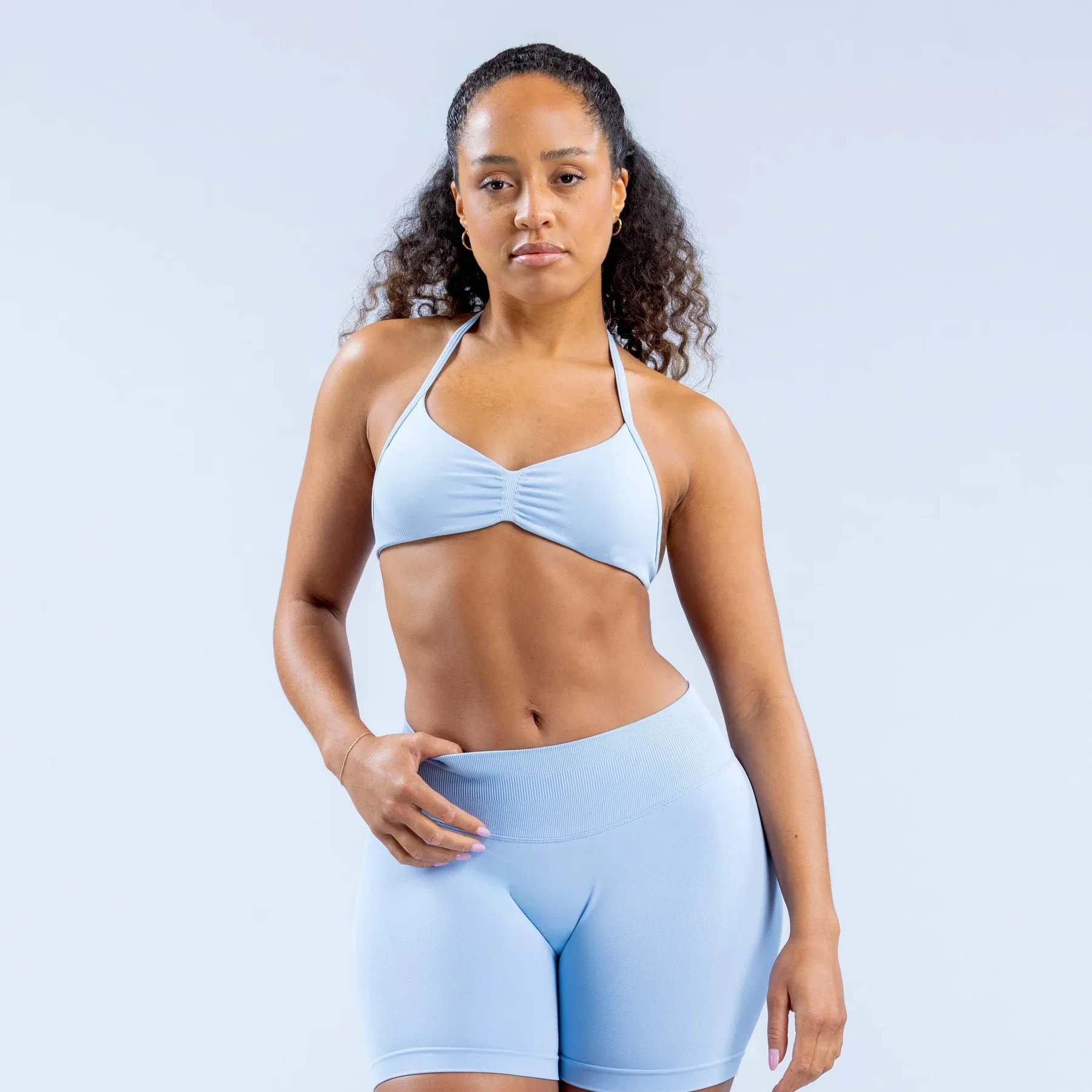 Women's Comfortable Quick Dry Active Sports Bra Breathable Push-up Yoga Fitness Sports Bra Spandex Lining XS-XL Print Line