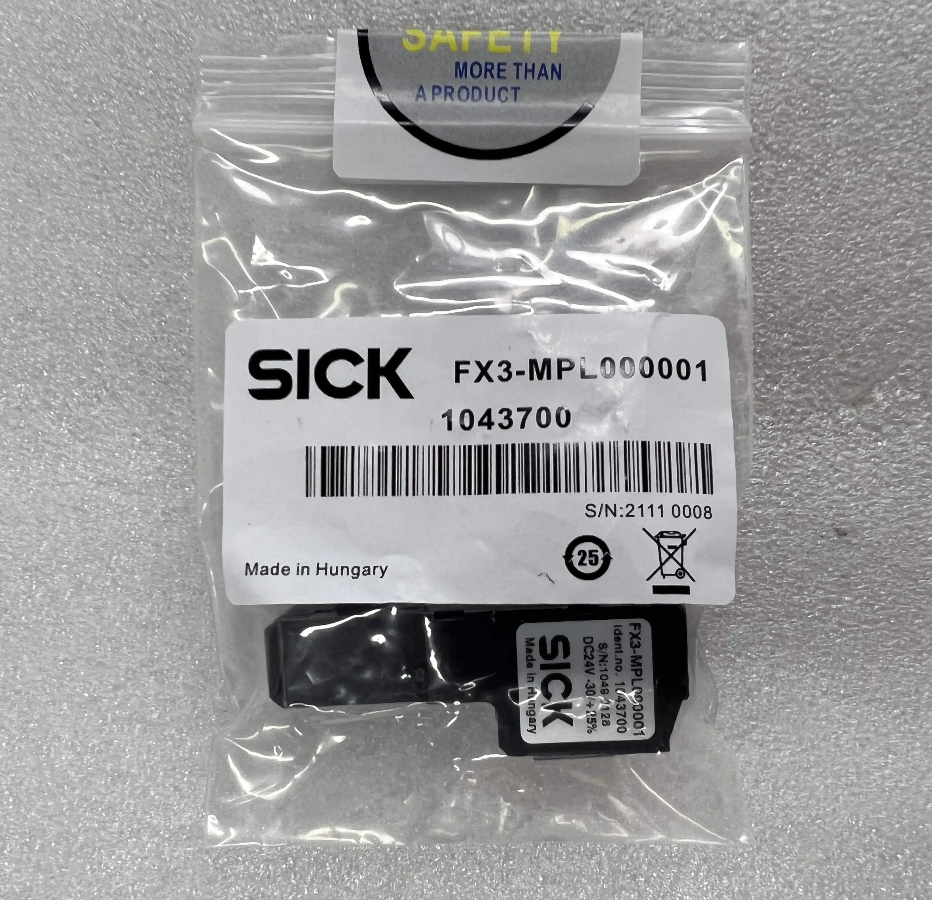 SICK Safety Relay Module FX3-MPL000001 SICK Safety Relay Module FX3-MPL000001